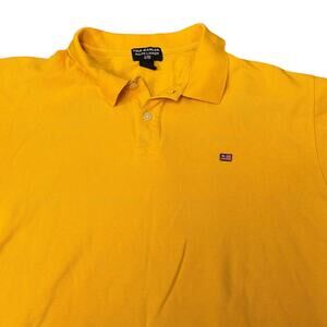 Vintage Polo Jean Co.‎ Ralph Lauren Polo Mens Size Large Yellow American Flag